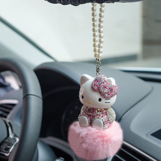 Hello kitty car Interior hanging decoration car accessories