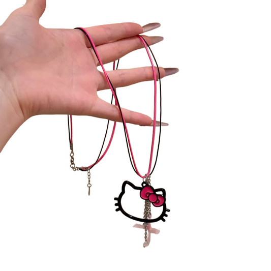Hello Kitty hollow out design Necklace