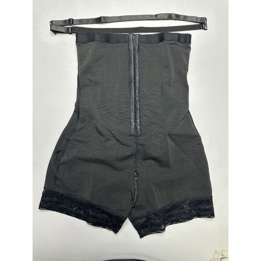 Shapewear for women with tummy control shorts with adjustable straps and lace edges