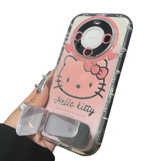 Hello Kitty phone cover iphone case with mirror
