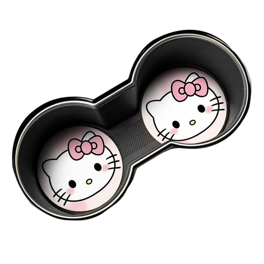 Hello kitty Car Coaster cup mat car accessories