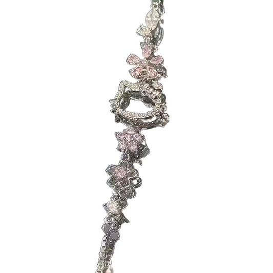 Hello Kitty Sakura design Bracelet women bracelet fashion accessories