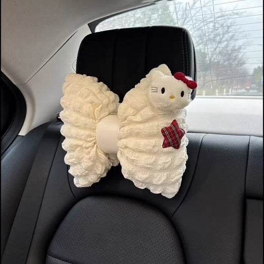 Kitty Car Headrest Neck Pillow