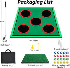 Golf Pong Indoor & Outdoor Set Game for Christmas Gift