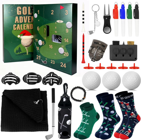 Golf Advent Calendar 2025 24 Days Christmas Countdown Calendar