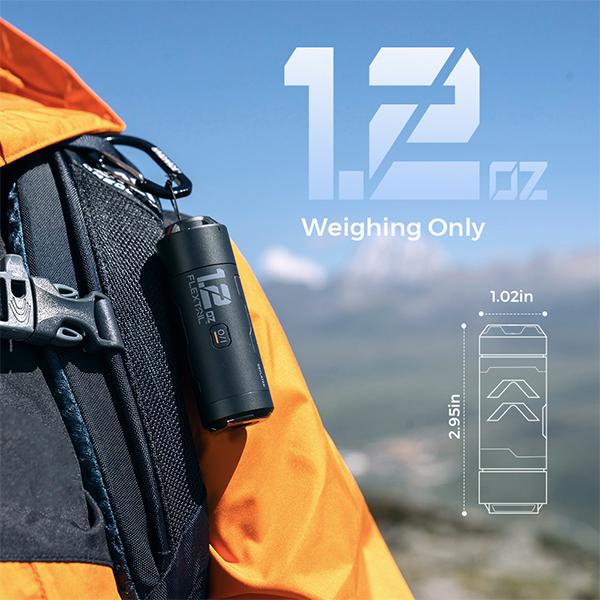 FLEXTAIL Zero Pump 1.2 oz Ultra-Mini Portable Electric air Pump