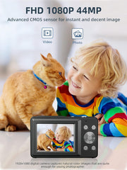 32GB Digital Camera FHD 1080P Digital Point with 16X Zoom Anti Shake