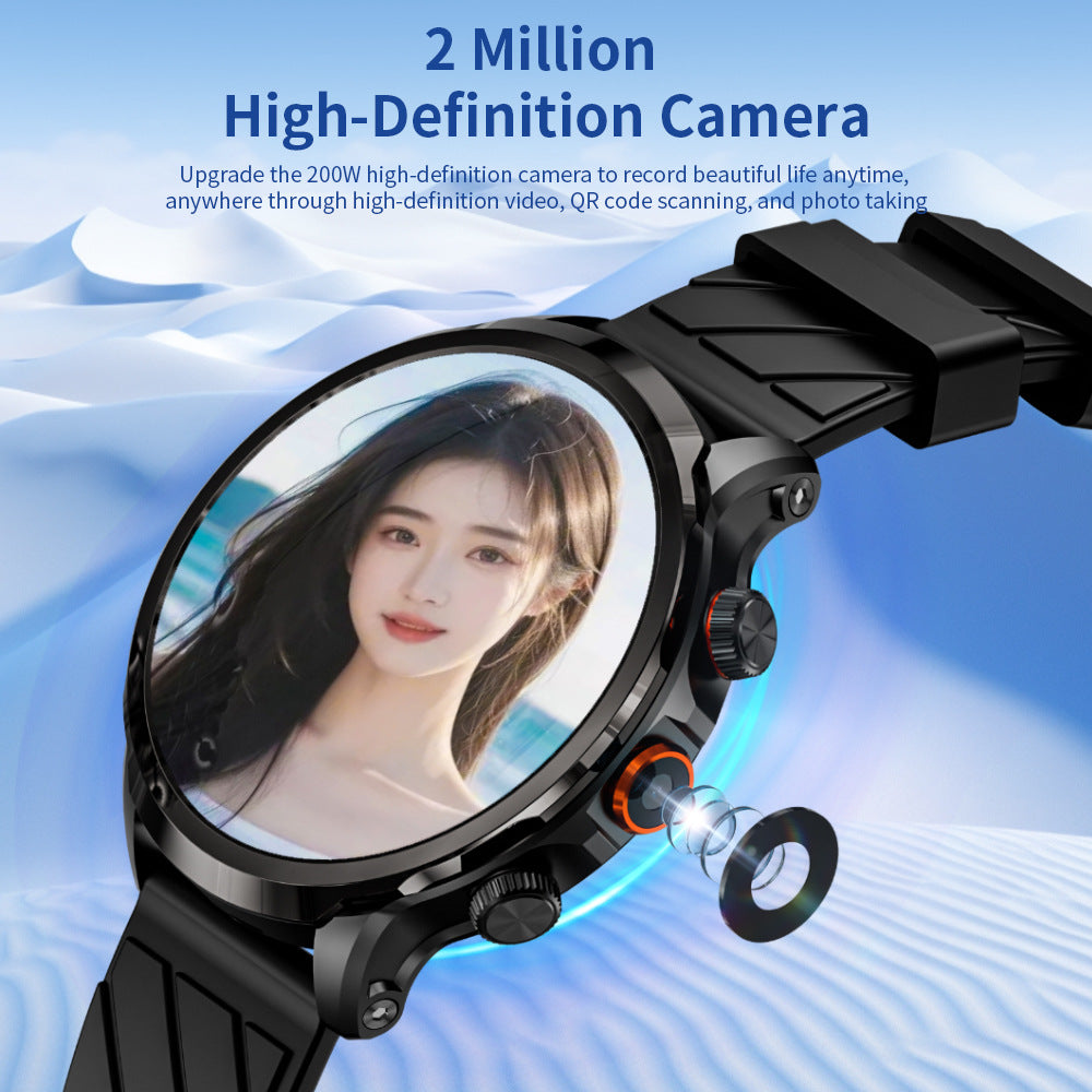 LOKMAT Smart Watch with 1.85-inch Large Screen Supports SIM Card & GPS Real-time