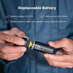 FLEXTAIL Zero Pump 1.2 oz Ultra-Mini Portable Electric air Pump