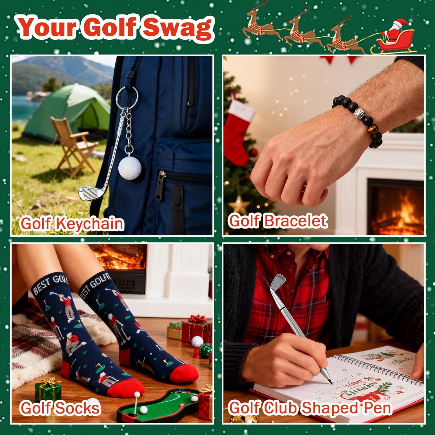 Golf Advent Calendar 2025 24 Days Christmas Countdown Calendar