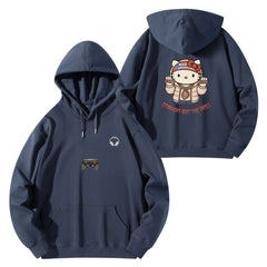 Front & Back Printing Adult Cotton Hoodie