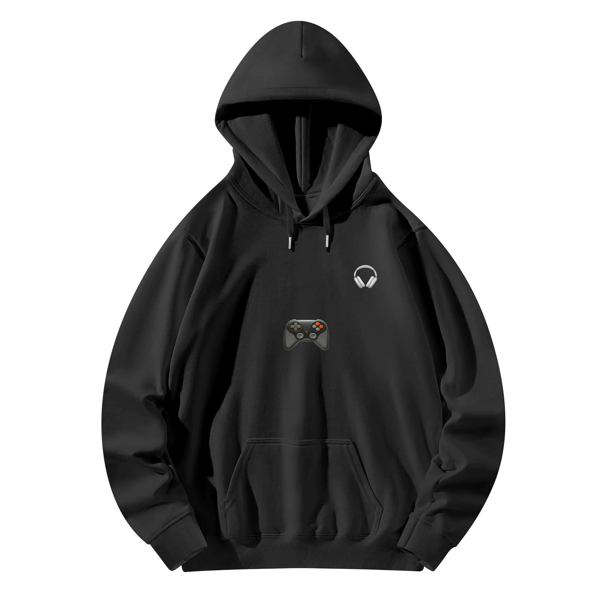 Front & Back Printing Adult Cotton Hoodie