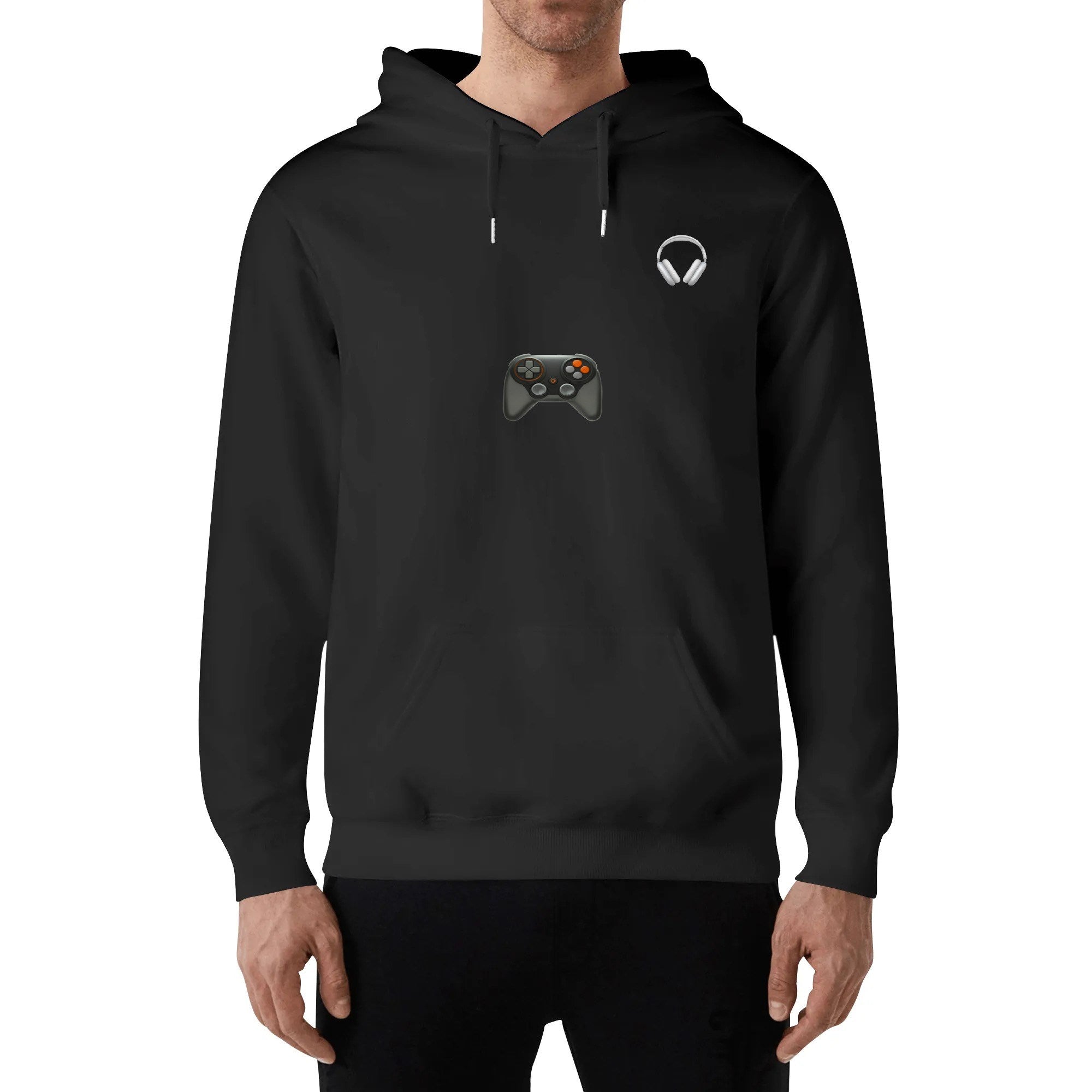Front & Back Printing Adult Cotton Hoodie