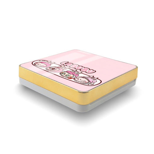 Pro Square Air Cushion Compact: Refillable &amp; Travel-Ready