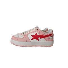 Kitty color matching star board shoes dunk