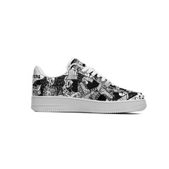 Pro Classic Low-Top Sneakers: Timeless White