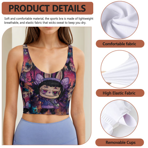 Women's Printed Sports Vest