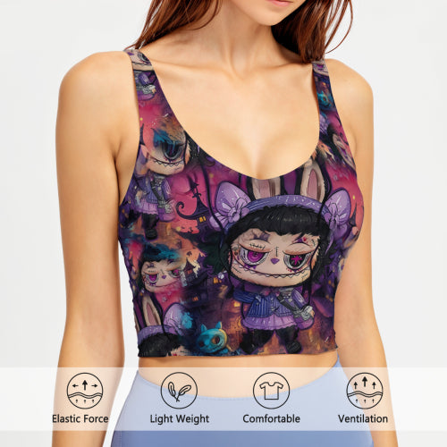 Women's Printed Sports Vest