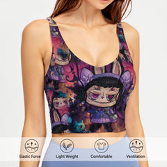 Women's Printed Sports Vest