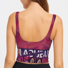 Women's Printed Sports Vest