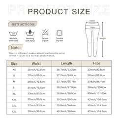 Printed Yoga Pants with 4-Way Stretch
