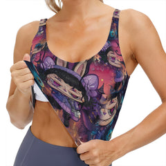 Women's Printed Sports Vest