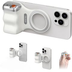 Magnetic suction handle Wireless remote control with fill light & tripod for iPhone & Android