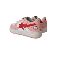 Kitty color matching star board shoes dunk