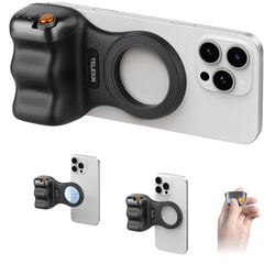 Magnetic suction handle Wireless remote control with fill light & tripod for iPhone & Android