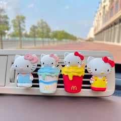 Kitty Aromatherapy Gypsum Car Trend Pendant Ornament car accessories