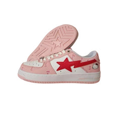 Kitty color matching star board shoes dunk