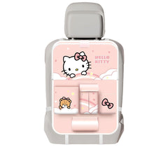 Kitty car seat back storage bag