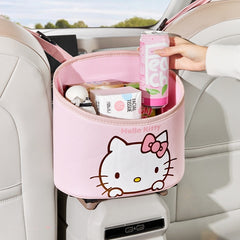 Hello Kitty car storage bag armrest bag large capacity car accessories