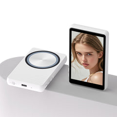 Bluetooth remote control magnetic phone Vlog selfie monitor screen 1800 mAh bettery