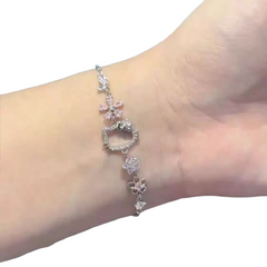 Hello Kitty Sakura design Bracelet women bracelet fashion accessories