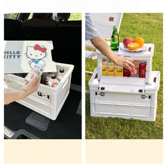 Hello Kitty organizer box folding storage box car accessories