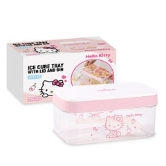 Hellokitty ice grid mold food grade silicone press ice box