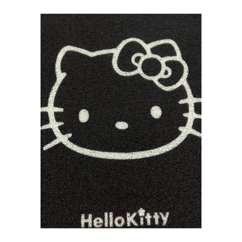 Kitty car silk ring floor mat full set