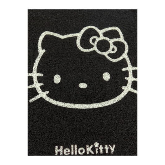 Kitty car silk ring floor mat full set