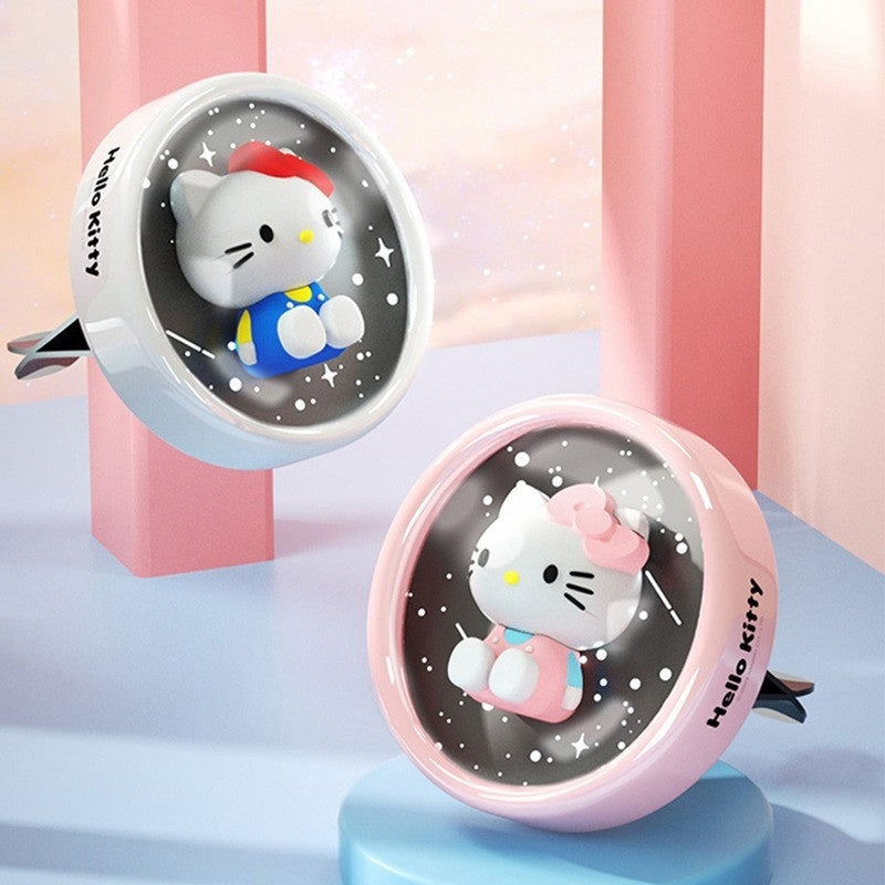 Hello kitty air freshener for regular car and Tesla