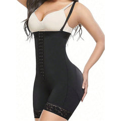 Shapewear for women with tummy control shorts with adjustable straps and lace edges