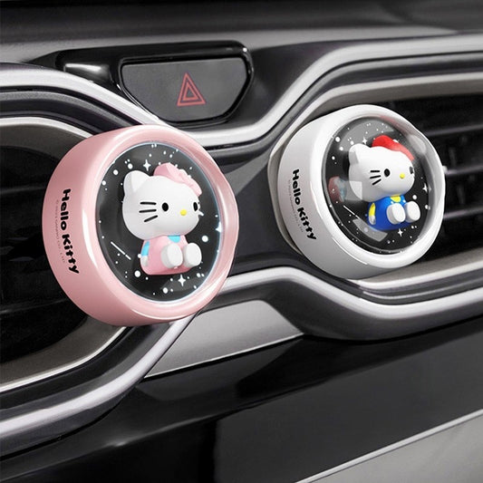 Hello kitty air freshener for regular car and Tesla