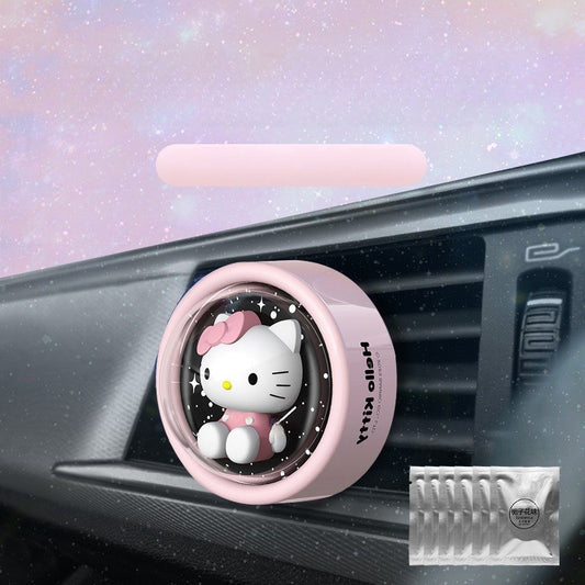Hello kitty air freshener for regular car and Tesla