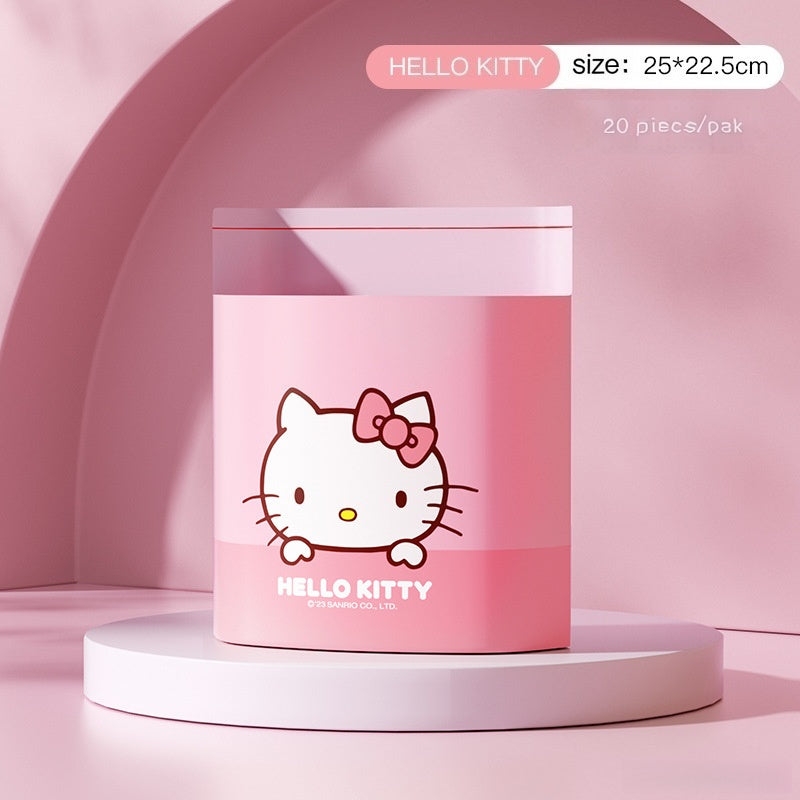 Hello Kitty car bin bag plastic bag water proof car accessories