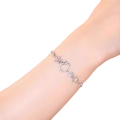Hello Kitty Sakura design Bracelet women bracelet fashion accessories