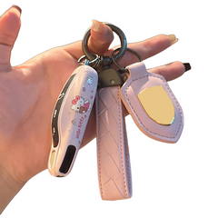 Hello Kitty Porsche Cayenne DIY Key Case car accessories