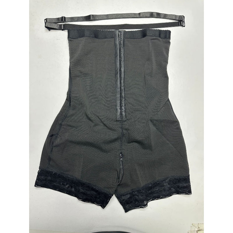 Shapewear for women with tummy control shorts with adjustable straps and lace edges