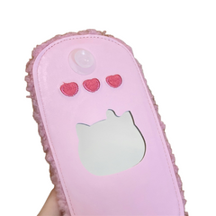 Hello Kitty Plush Flip Mirror Phone Case