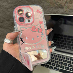 Hello Kitty phone cover iphone case with mirror
