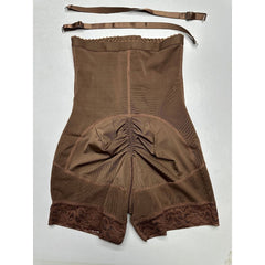 Shapewear for women with tummy control shorts with adjustable straps and lace edges